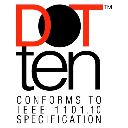 ドット 10 ベクターロゴ - 無料ベクター