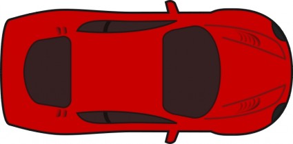 赤いレースの車無料トップ ビュー ベクター 58 12 Kb 無料素材イラスト ベクターのフリーデザイナー