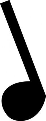 音楽注記 1 クリップ アート ベクター クリップ アート - 無料ベクター