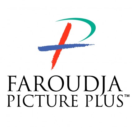 Faroudja 画像に加えてベクターロゴ - 無料ベクター