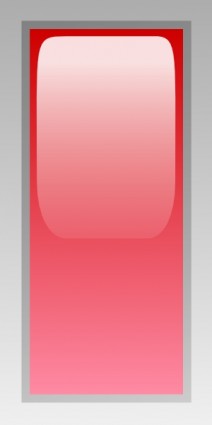 長方形 V (赤) クリップアート ベクター クリップ アート - 無料ベクターを導いた