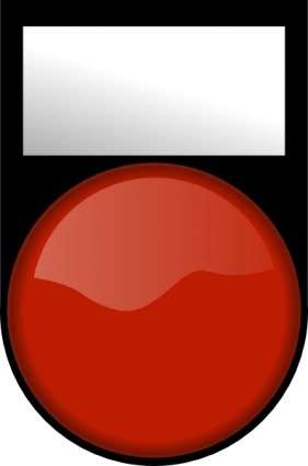 ベクター クリップ アート - 無料ベクター クリップ アート ファットボーイ Voyant ルージュ Eteint 赤色光をオフ