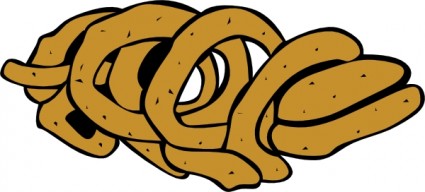 オニオン リング クリップ アート ベクター クリップ アート - 無料ベクター