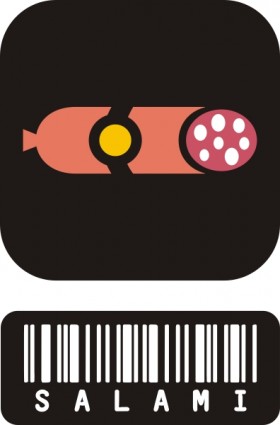 サラミ クリップアート ベクター クリップ アート - 無料ベクター
