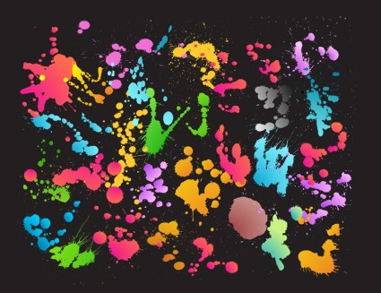 カラフルなスラット背景無料ベクター 1.72 MB