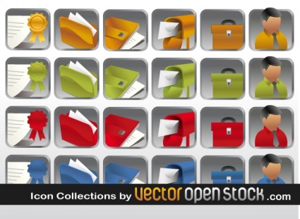 アイコン コレクション無料ベクター 271.20 KB