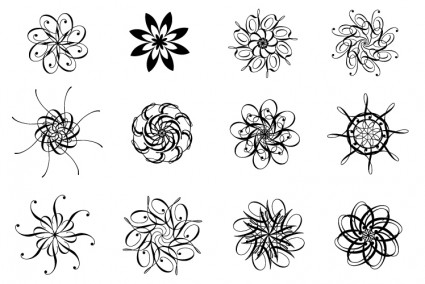 文字パターン無料ベクター 461.37 KB