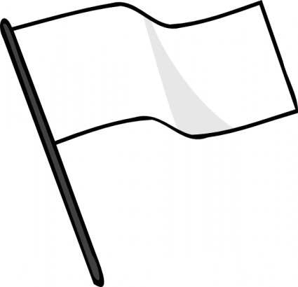 白い旗をクリップアート ベクター クリップ アート 無料ベクター 無料素材イラスト ベクターのフリーデザイナー