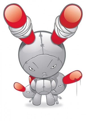 無料ベクター モンスター漫画のキャラクター無料ベクター 2.30 MB