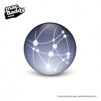 OSX ネットワーク無料ベクター 160.16 KB