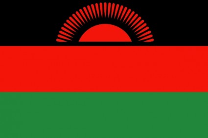 マラウイの国旗クリップアート ベクター クリップ アート - 無料ベクター