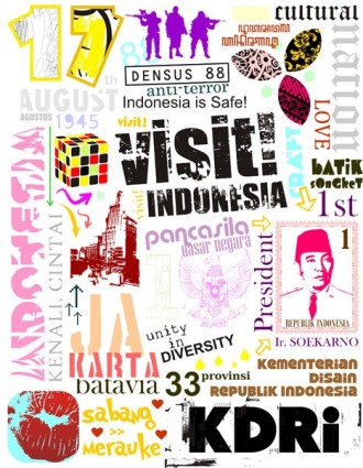 インドネシア無料ベクター 549.92 KB