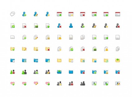 派手なアイコンをパック無料アイコン 639.44 KB