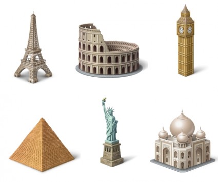 関心のある場所のアイコンを無料アイコン パック 306.87 KB