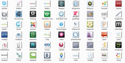 ソーシャル アイコン パック II アイコン パック無料アイコン 556.14 KB