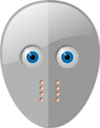 ホッケー マスクと目クリップアート ベクター クリップ アート - 無料ベクター