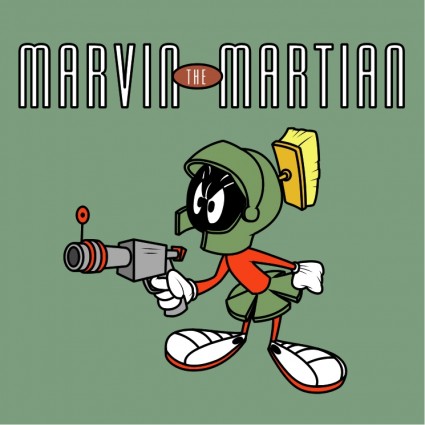 Marvin 火星無料ベクター 166.86 KB