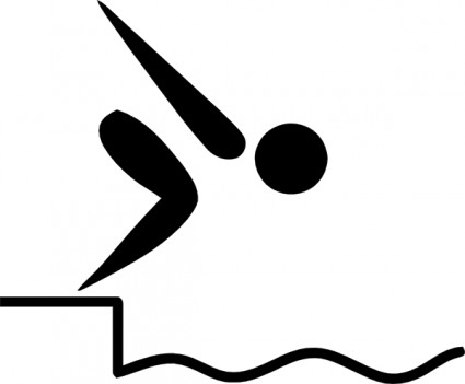 オリンピックのスポーツ スイミング ピクトグラム クリップアート ベクター クリップ アート 無料ベクター 無料素材イラスト ベクターのフリーデザイナー