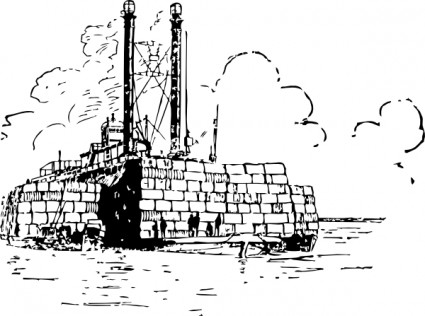 スティーム ボート綿で読み込まれるクリップアート ベクター クリップ アート - 無料ベクター