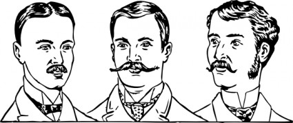 メンズ髪スタイル年頃クリップアート ベクター クリップ アート - 無料ベクター