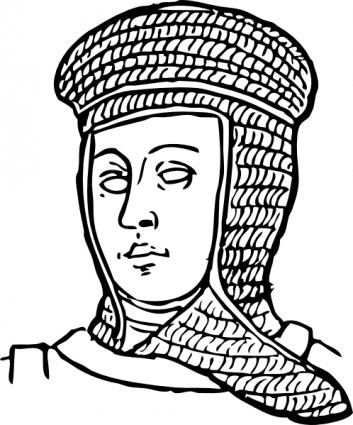 メールの髪形クリップアート ベクター クリップ アート - 無料ベクター