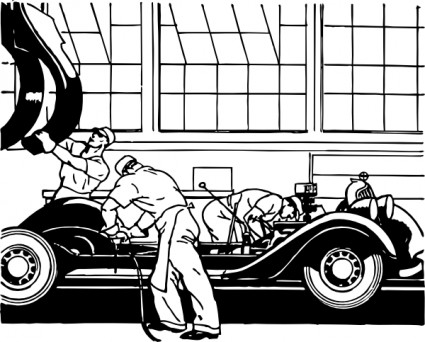 抽だいにフェンダーとランニング ボード クリップアート ベクター クリップ アート - 無料ベクター