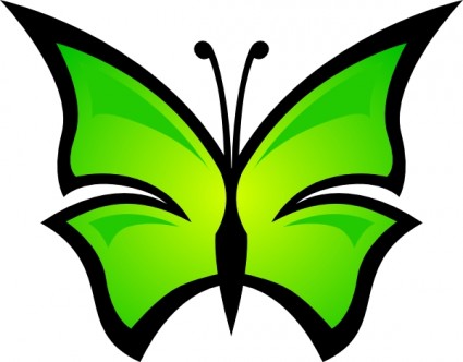 抽象的なバタフライ クリップ アート ベクター クリップ アート - 無料ベクター