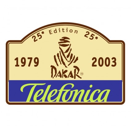 ダカール ラリー 2003年無料ベクター 95.47 KB