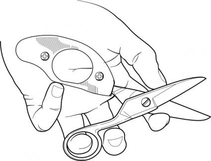 はさみクリップアート ベクター クリップ アート - 無料ベクター