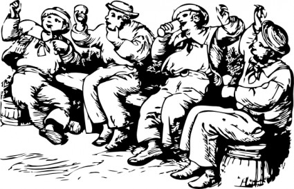 陽気なタール クリップアート ベクター クリップ アート - 無料ベクター