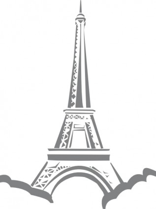 エッフェル タワー パリ クリップアート ベクター クリップ アート 無料ベクター 無料素材イラスト ベクターのフリーデザイナー