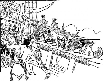 劇的なかかしクリップアート ベクター クリップ アート - 無料ベクター