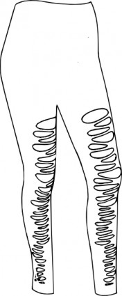 服のズボン クリップ アート ベクター クリップ アート - 無料ベクター