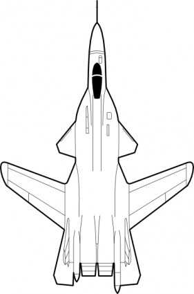 戦闘機ジェット機クリップアート ベクター クリップ アート 無料ベクター 無料素材イラスト ベクターのフリーデザイナー