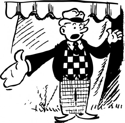 サイドショウ (sideshow) バーカー クリップアート ベクター クリップ アート - 無料ベクター