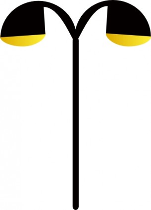 通りランプ クリップ アート ベクター クリップ アート - 無料ベクター