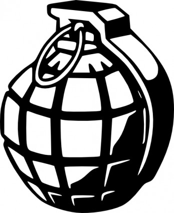 手手榴弾クリップアート ベクター クリップ アート 無料ベクター 無料素材イラスト ベクターのフリーデザイナー