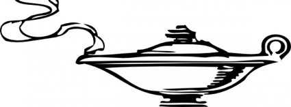 魔神のランプ クリップ アート ベクター クリップ アート - 無料ベクター