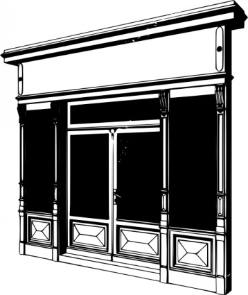 2 つの表示のウィンドウのポータル クリップアート ベクター クリップ アート - 無料ベクター