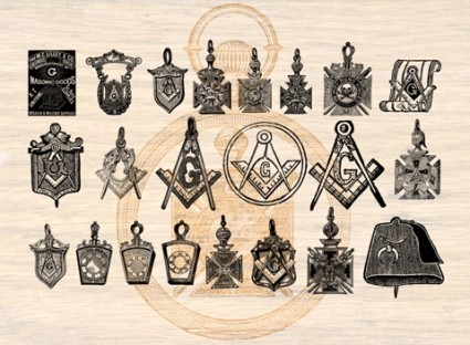 フリーメーソンのブラシの巻私は photoshop のブラシ