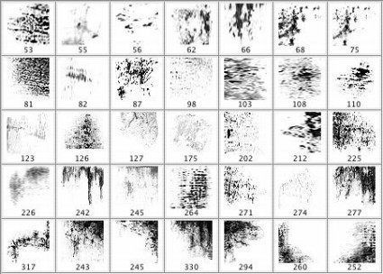 グランジのブラシ Photoshop のブラシ 無料素材イラスト ベクターのフリーデザイナー