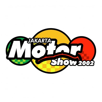 ジャカルタ モーター ショー 2002年無料ベクター 78.05 KB