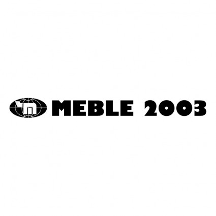 Meble 2003 無料ベクター 21.77 KB