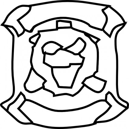 タイガー FaceRough ドラフト クリップアート ベクター クリップ アート - 無料ベクター