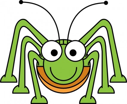 Studiofibonacci 漫画のバッタ クリップアート ベクター クリップ アート - 無料ベクター