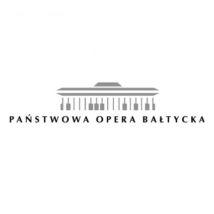 Panstwowa オペラ baltycka 無料ベクター 31.11 KB