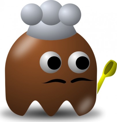 Pcman ゲーム悪役シェフ クリップアート ベクター クリップ アート - 無料ベクター