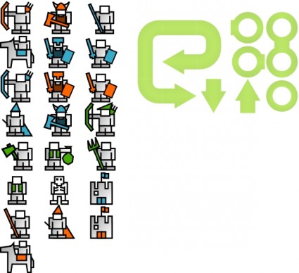 戦略ゲーム スプライト クリップアート ベクター クリップ アート - 無料ベクター