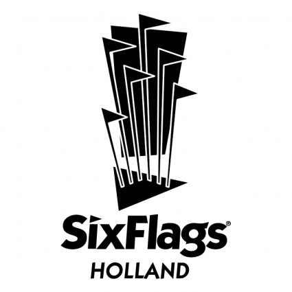 Sixflags オランダ自由ベクター 64.77 KB