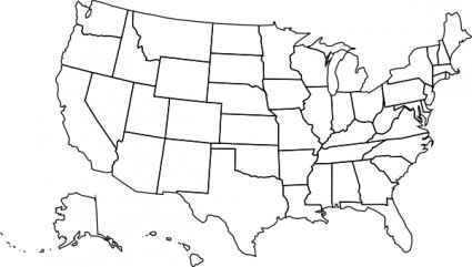 ベスト アメリカ 地図 イラスト